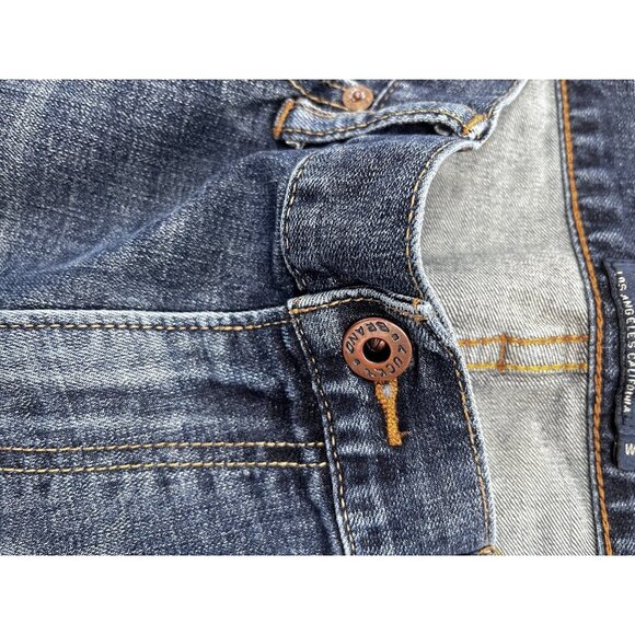 Lucky Brand Jeans Mens 36x32 410 Athletic Fit Medium Dark Wash - Picture 8 of 12